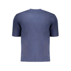 K-WAY Blue Cotton Men's T-Shirt