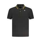 K-WAY Black Cotton Male Polo Shirt