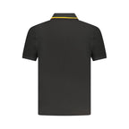 K-WAY Black Cotton Male Polo Shirt