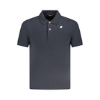 K-WAY Blue Cotton Men Polo