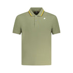 K-WAY Verde Cotton Men Polo