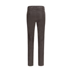 Arma Brown Leather Pants
