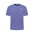 K-WAY Blue Cotton Men T-Shirt