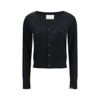 Extreme Cashmere Black Cashmere Cardigan