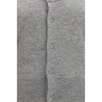 Extreme Cashmere Gray Cashmere Cardigan