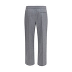 Alexander McQueen Gray Wool Oves Aries Casual Pants