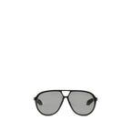 Alexander McQueen Black Acetate Sunglasses