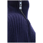 Ganni Blue Wool Oves Aries Sweatshirt