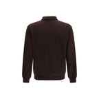 Lardini Brown Wool Oves Aries Sweatshirt