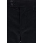 Dolce & Gabbana Black Cotton Casual Pants
