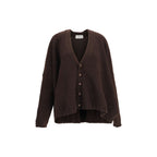 Golden Goose Brown Wool Oves Aries Cardigan