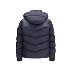 Moncler Blue Goose Down Full-Length Jacket