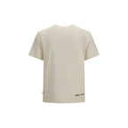 Moncler Grenoble Beige Cotton T-Shirt