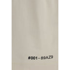 Moncler Grenoble Beige Cotton T-Shirt