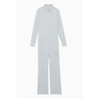 Patrizia Pepe Gray Polyester Jumpsuit