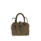 Golden Goose Brown Calf Leather Bos Taurus Handbag