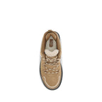 UGG Brown Calf Leather Bos Taurus Athletic Sneakers