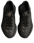 Dolce & Gabbana Black Daymaster Low Top Sneakers Shoes