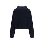 Khaite Blue Cashmere Cardigan