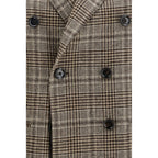 Lardini Brown Wool Oves Aries Blazer