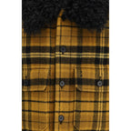 Fendi Multicolor Wool Oves Aries Full-Length Jacket