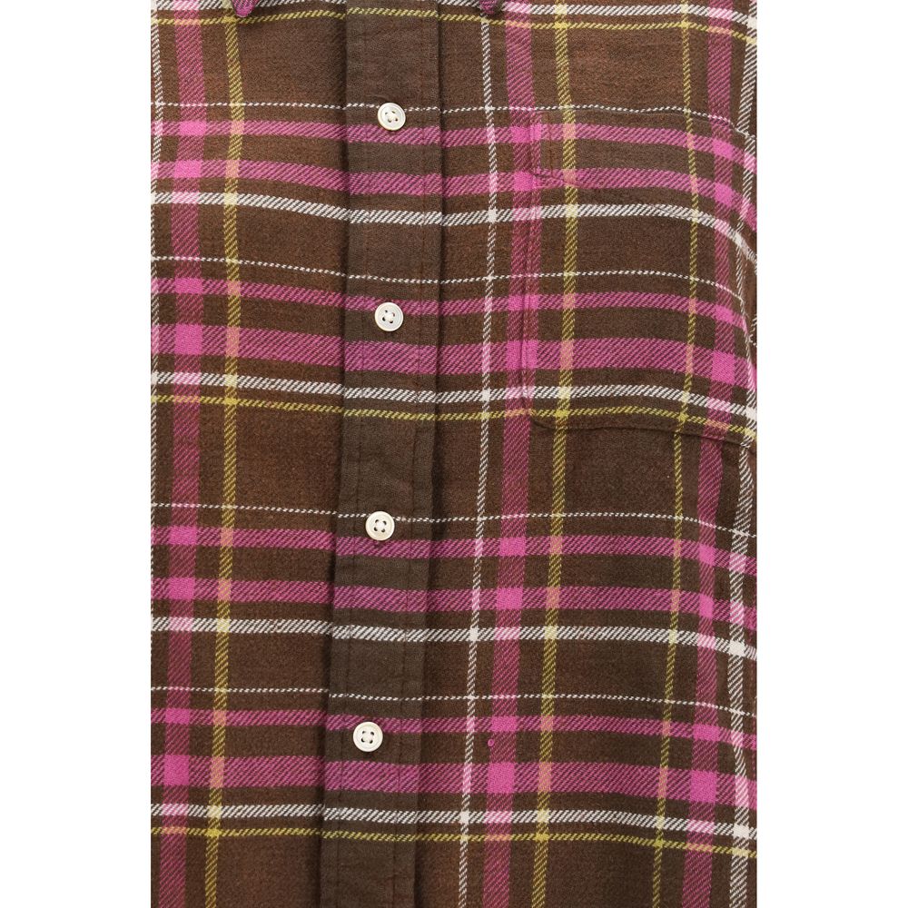 R13 Brown Cotton Shirt