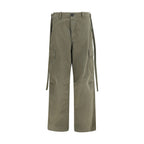 Fendi Bicolor Cotton Cargo Pants