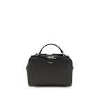 Fendi Black Calf Leather Bos Taurus Handbag