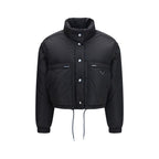 Prada Black Goose Down Full-Length Jacket