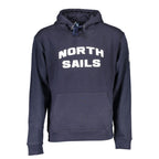 North Sails Blue Cotton Men's Sweatshirt