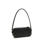 Miu Miu Black Lamb Ovis Aries Wallet