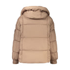 Pepe Jeans Brown Polyester Women's Jacket