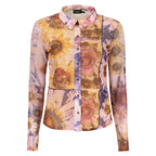 Desigual Pink Polyester Womens Shirt