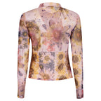 Desigual Pink Polyester Womens Shirt