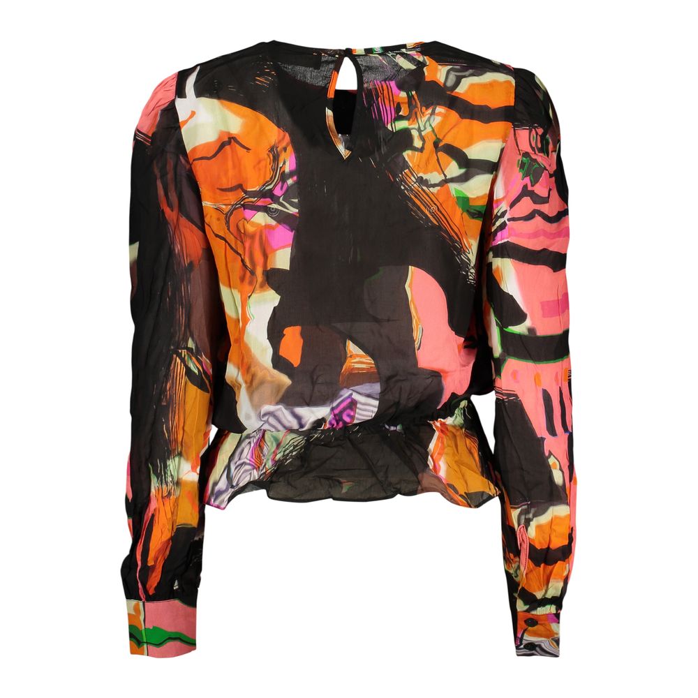 Desigual Black Viscose Womens Shirt