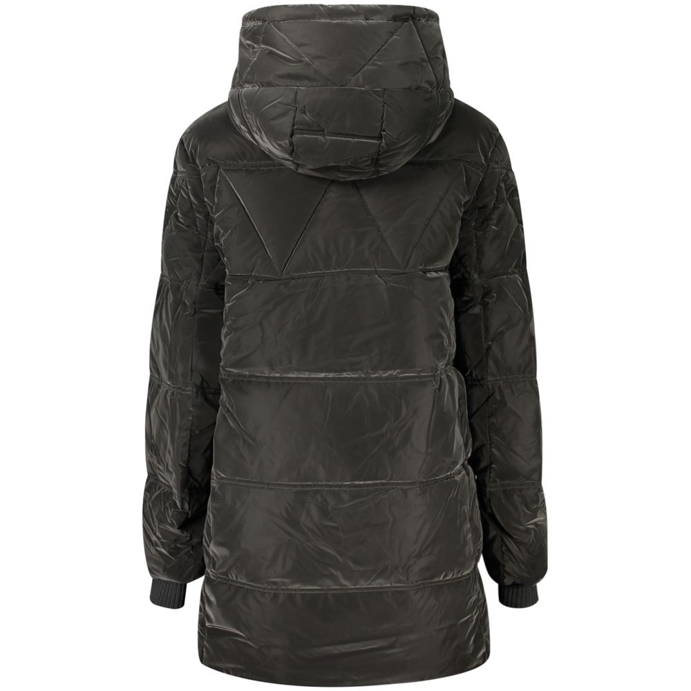 Desigual Black Polyurethane Women's Jacket