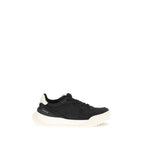 Moncler Black Polyamide Athletic Sneakers