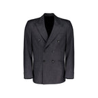 Autore Gray Wool Full-Length Jacket