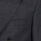 Autore Gray Wool Full-Length Jacket