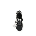 Off-White Black Polyester Athletic Sneakers