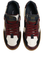 Dolce & Gabbana Multicolor Leather MIAMI Sneakers Shoes