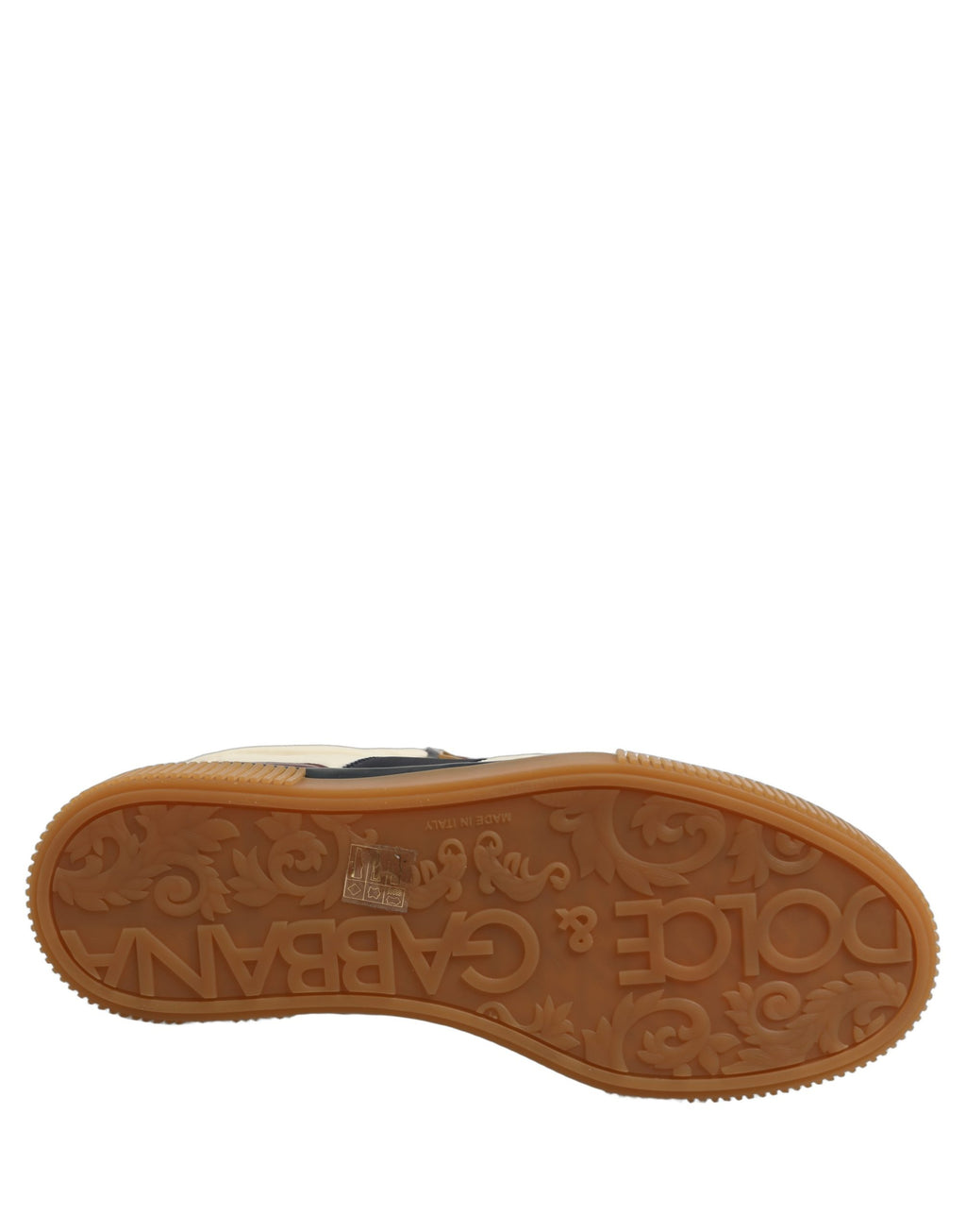 Dolce & Gabbana Multicolor Leather MIAMI Sneakers Shoes