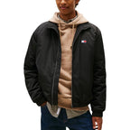 Tommy Hilfiger Jeans Black Recycled Polyester Bomber
