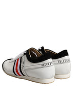 Dolce & Gabbana White Leather Japan Low Top Sneakers Shoes