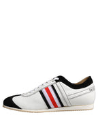 Dolce & Gabbana White Leather Japan Low Top Sneakers Shoes