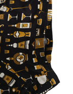 Dolce & Gabbana Black Cocktail Print Regular Boxer Underwear