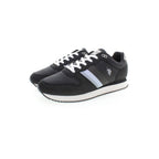 U.S. POLO ASSN. Black Polyester Men's Sneakers