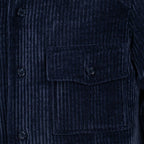 Autore Blue Polyester Full-Length Jacket