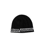 Armani Exchange Black Marabou Scarf
