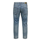 Only & Sons Blue Cotton Slim Fit Jeans